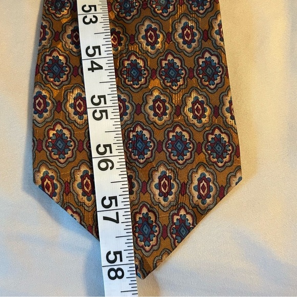 Zianetti Italian Silk Collection Men’s 100% Silk Neck Tie Career Dress Formal - Picture 5 of 5